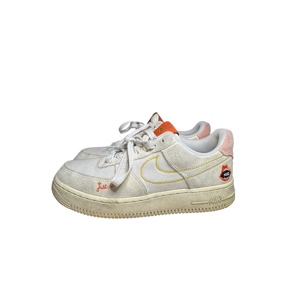 Nike Air Force 1 Rock N Roll Peace  Womens 7 Gold Chain Swoosh Rare
